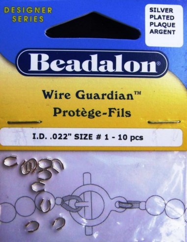 10 Aparatoare sarma wire - guardian plt. argint