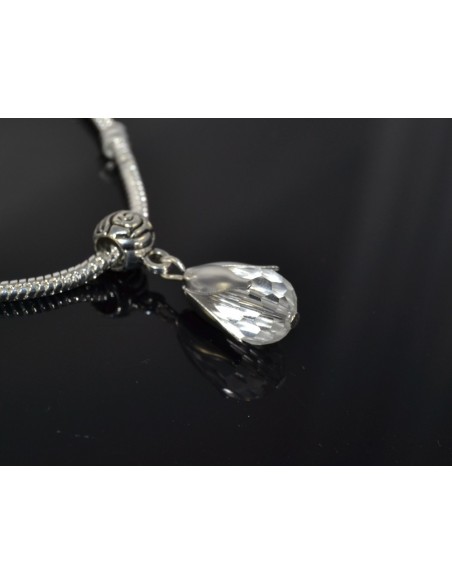 Pandantiv PANDORA cristal fatetat Clear 28 mm