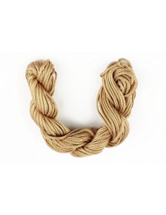 28 metri Snur (ata) nylon culoare bej - Shamballa