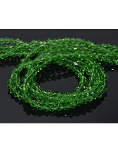 10 Margele cristal biconic 4 mm roz somon 