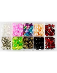Kit pentru confectionare bijuterii handmade - 100 componente 2
