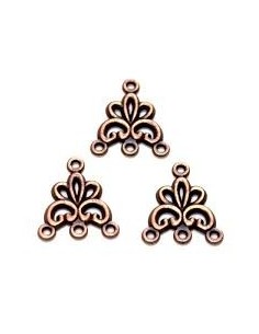 Chandelier cercei (candelabru) cupru antichizat 19 x 17 mm