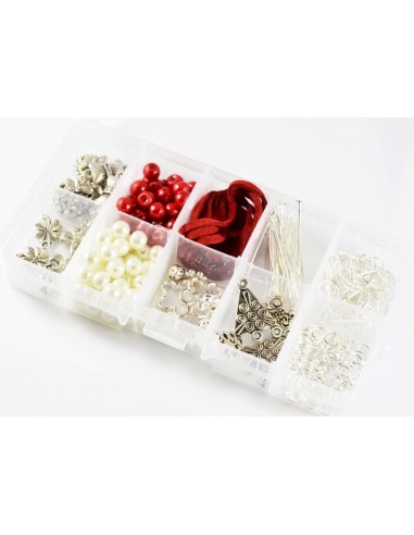 Kit pentru confectionare bijuterii handmade - 100 componente