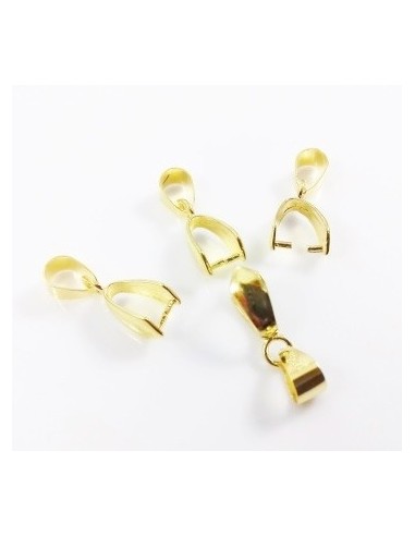 Agatatoare pandantiv placata cu aur 19 mm