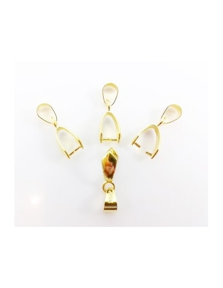 2 Agatatori pandantiv placate cu aur 17 mm