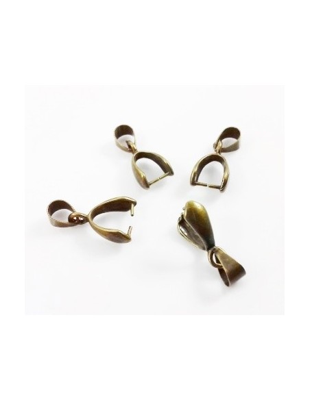 Agatatoare pandantiv bronz antichizat 19 mm﻿