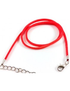 Baza colier snur faux suede cu inchizatoare argintie 45 cm﻿