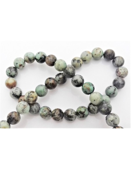 Sfere turcoaz african 8 mm