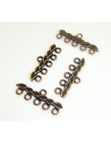 Terminatie cuprata pentru colier/bratara 27 x 10 mm