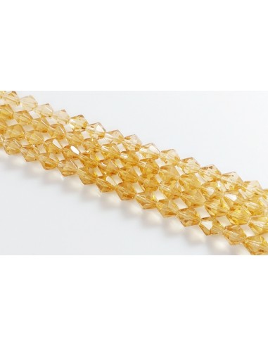 Margele biconice cristal 6 mm 