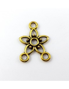 Chandelier auriu antichizat 17.5 x 12 mm 2