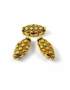 Distantier auriu antichizat 17 x 8 mm