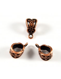 Agatatoare pandantiv cupru 13 x 8 mm 2