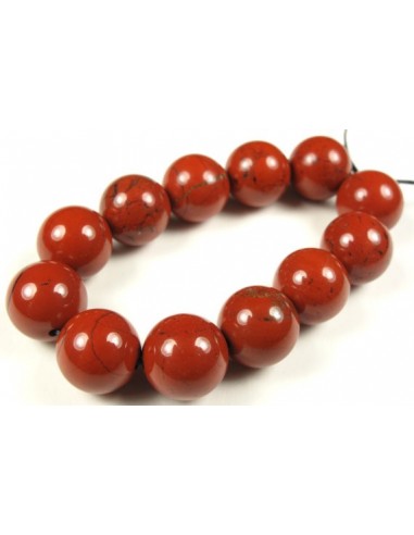 10 Sfere jasp rosu 4 mm