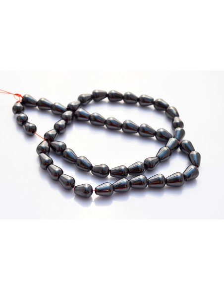 Hematit picatura 9 x 7 mm