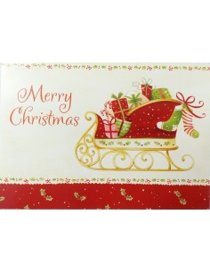 Felicitare Merry Christmas cu plic inclus A6 