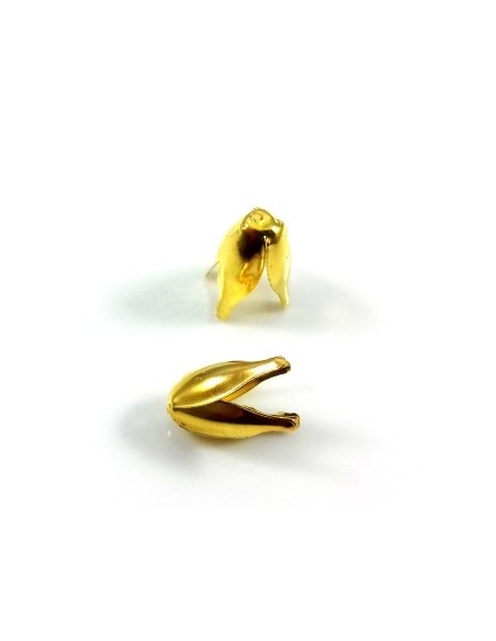 Capacele conice decorative aurii 13 x 12 mm