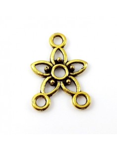 Chandelier auriu antichizat 17.5 x 12 mm