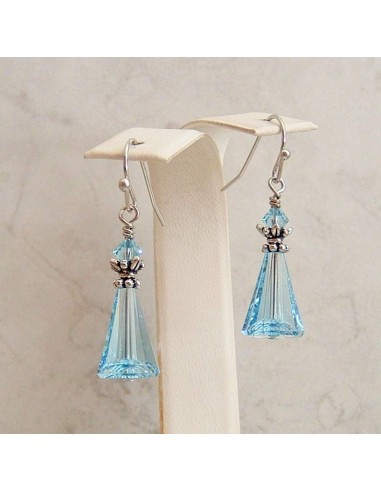 Margele conice cristal cu efect AB 12 x 6 mm