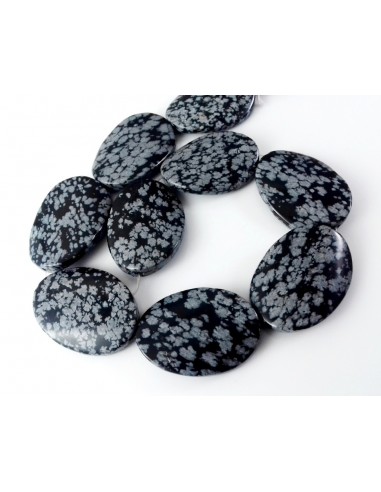 Obsidian oval rasucit 35 x 25 mm