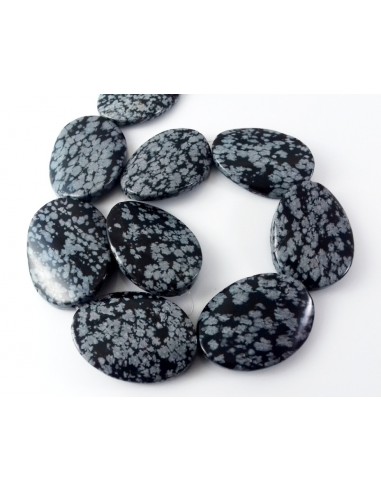 Obsidian oval rasucit 35 x 25 mm