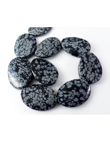 Obsidian oval rasucit 35 x 25 mm