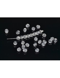 10 Margele sticla fatetata Boemia 3 mm 2