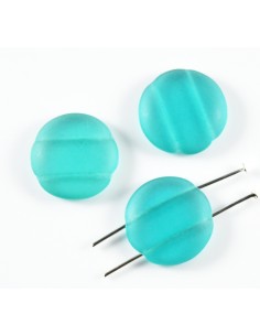 Margele sticla presata banut 2 siruri 18 x 5 mm 2