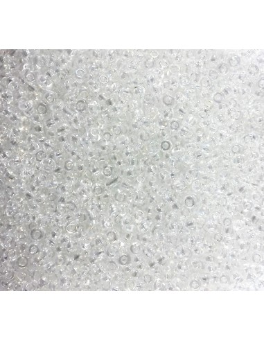 Margele de nisip alb translucid 2 mm...