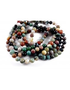 Agate indiene sfere 6 mm (10buc)