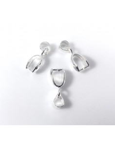 Agatatoare pandantiv argintiu deschis 17 mm