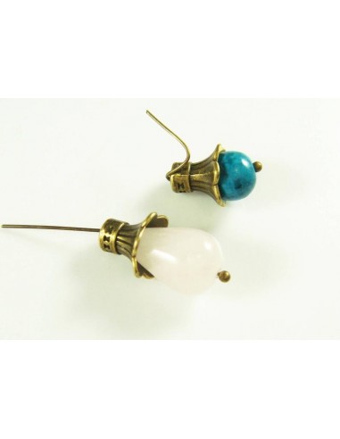 Capacele clopot bronz antichizat 11 x 9 mm