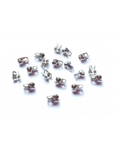 Capat de nod (calota) otel inoxidabil 304 argintiu 5 x 3 mm (2)