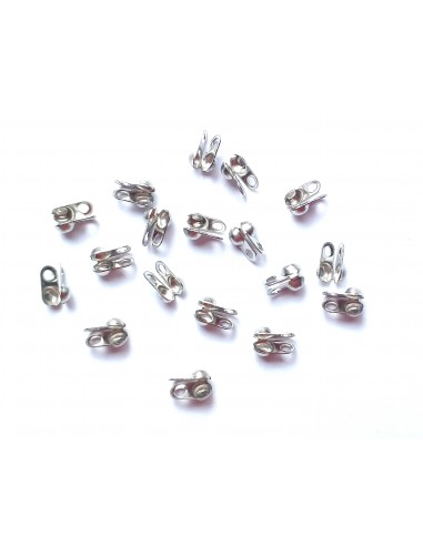 Capat de nod (calota) otel inoxidabil 304 argintiu 5 x 3 mm (2)