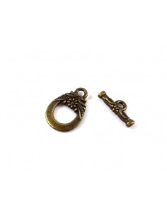 Inchizatoare toggle bronz 19 mm