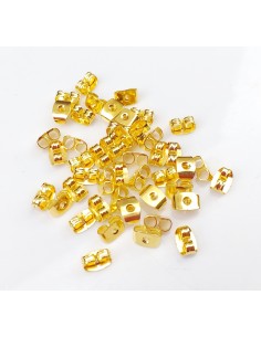 20 Fluturasi cercei aurii 5 mm