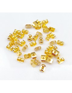 20 Fluturasi cercei aurii 5 mm 2