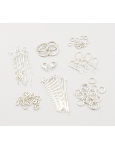 Kit margele colorate si accesorii...