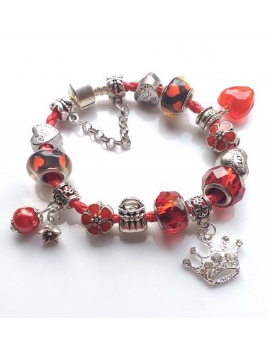 Bratara tip Pandora cu 13 talismane