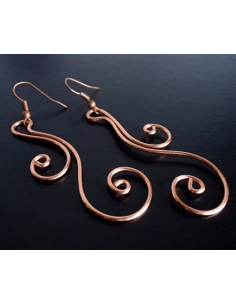 40 Tortite cercei 19 mm cu arc si bila cupru 2