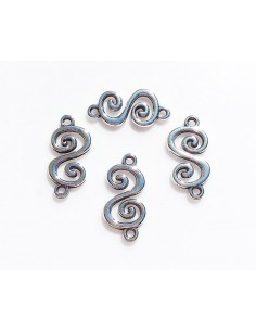 3xLink argintiu bucle 18 x...