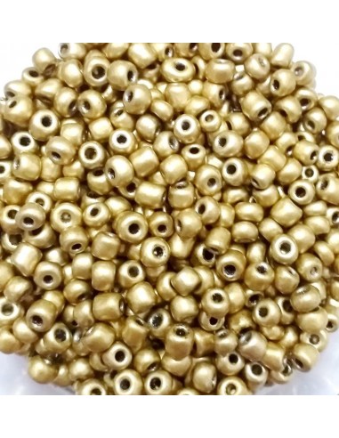 Margele de nisip aurii 4 mm (20gr.)