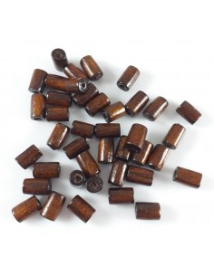 20 Margele tubulare lemn... 2