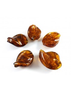 Margele lampwork rasucite...