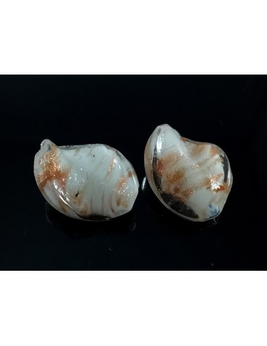 Margele lampwork rasucite 20 x 15 mm