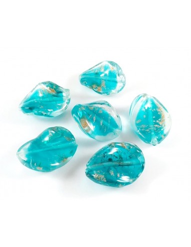 Margele lampwork rasucite 20 x 15 mm