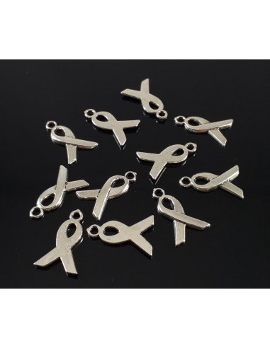 3xCharm argintiu funda constientizare...