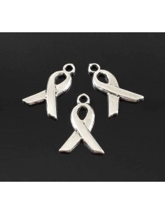 3xCharm argintiu funda...