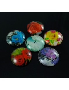 Margele sticla cabochon cu... 2