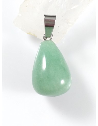 Pandantiv aventurin lacrima 30 mm cu...